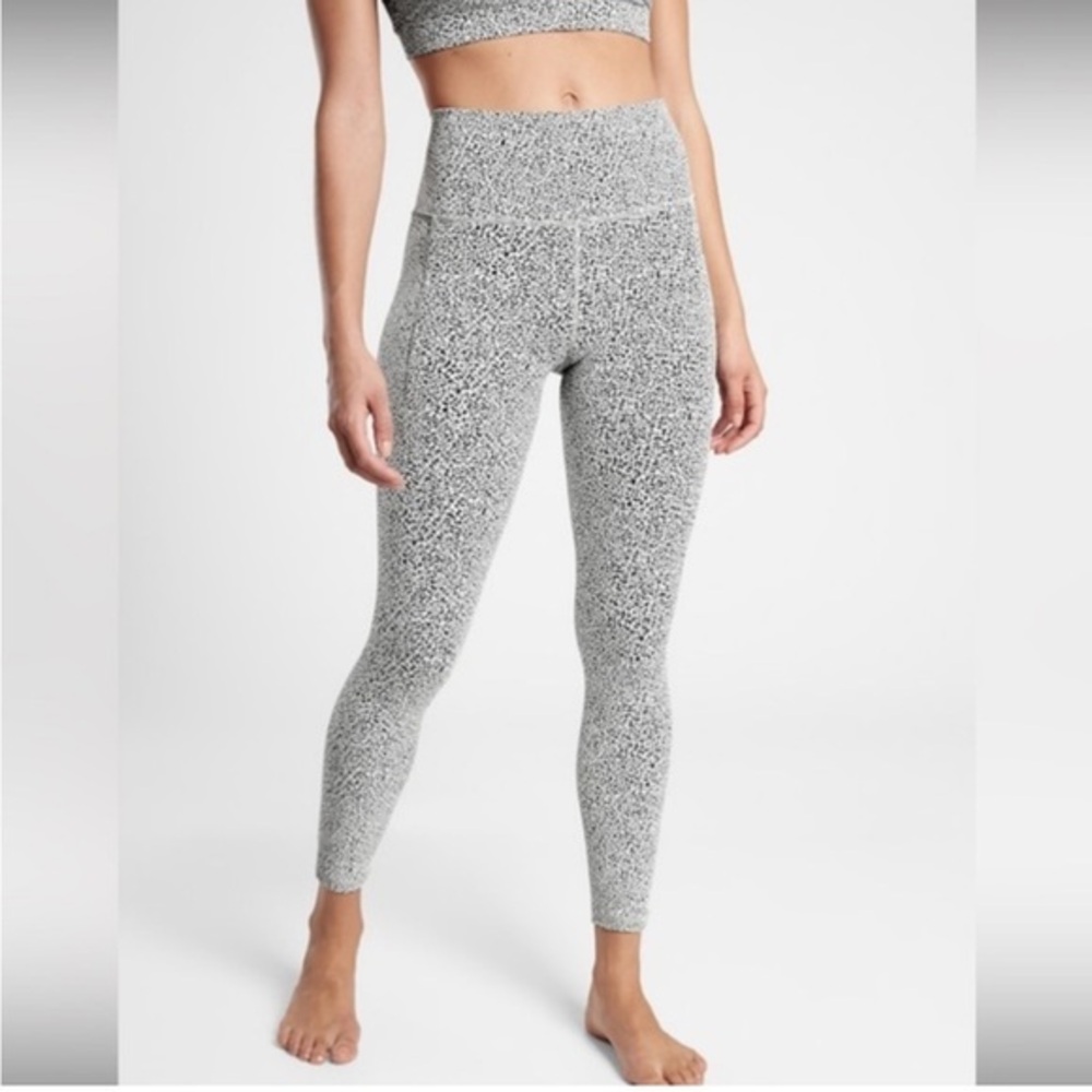 ATHLETA Patterned High-Waisted Leggings XS